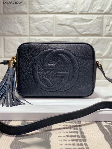 gucci soho disco bag navy blue|Gucci soho disco bag review.